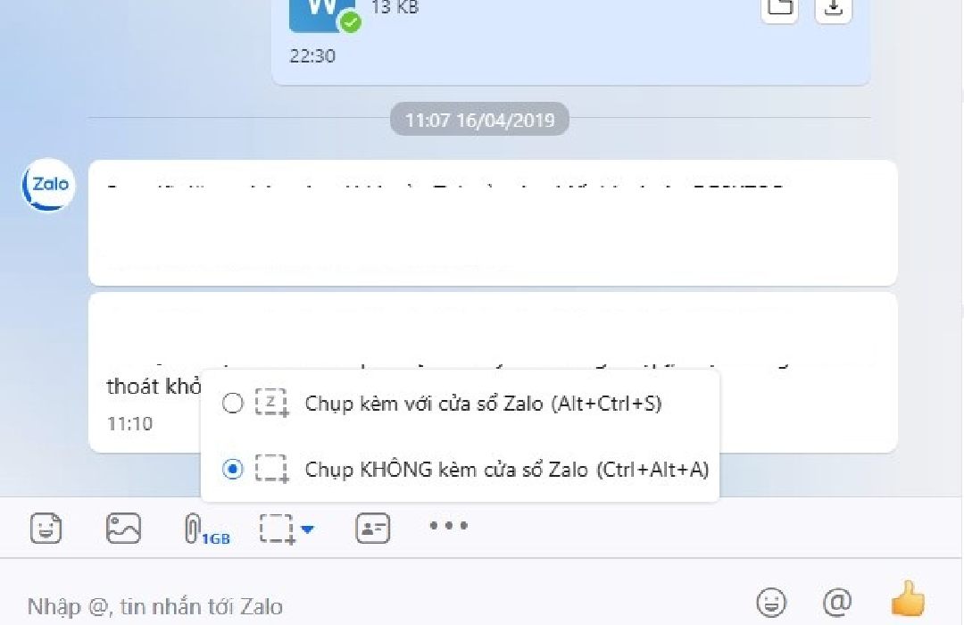 Chụp ảnh dễ dàng với app zalo