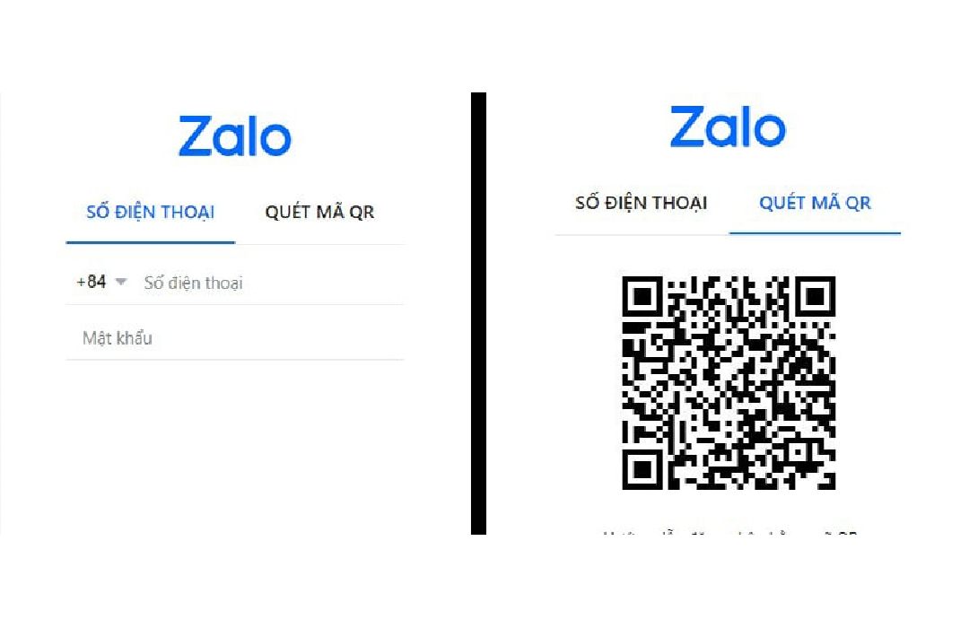 Đăng nhập zalo trên máy tính bằng app zalo