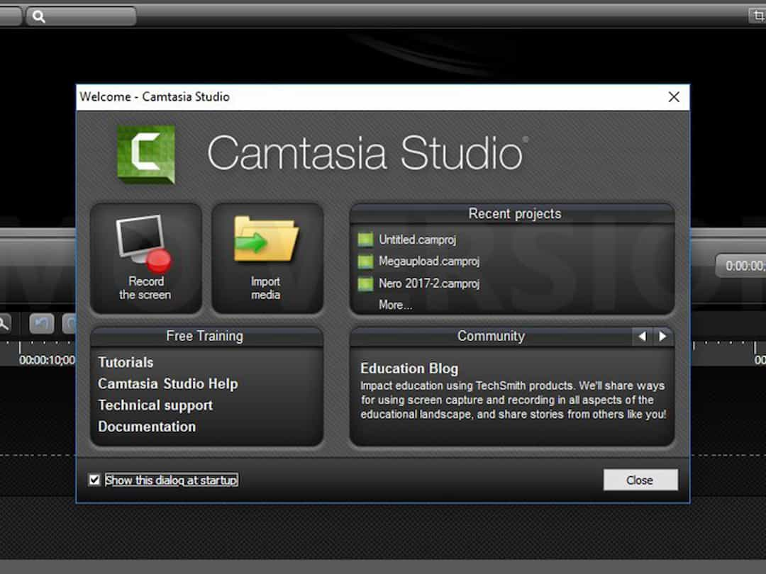 Phần mềm Camtasia Studio