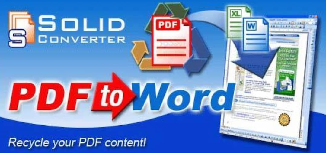 Solid PDF to Word chuyển đổi PDF