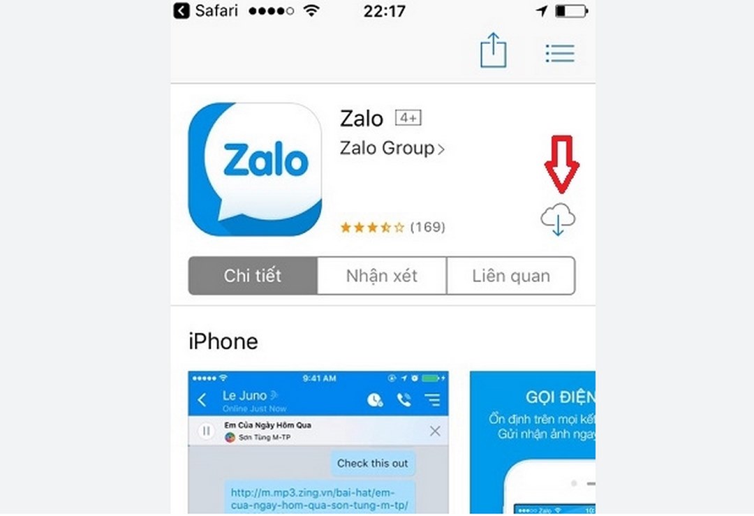 Hướng dẫn cài đặt Zalo trên iPhone