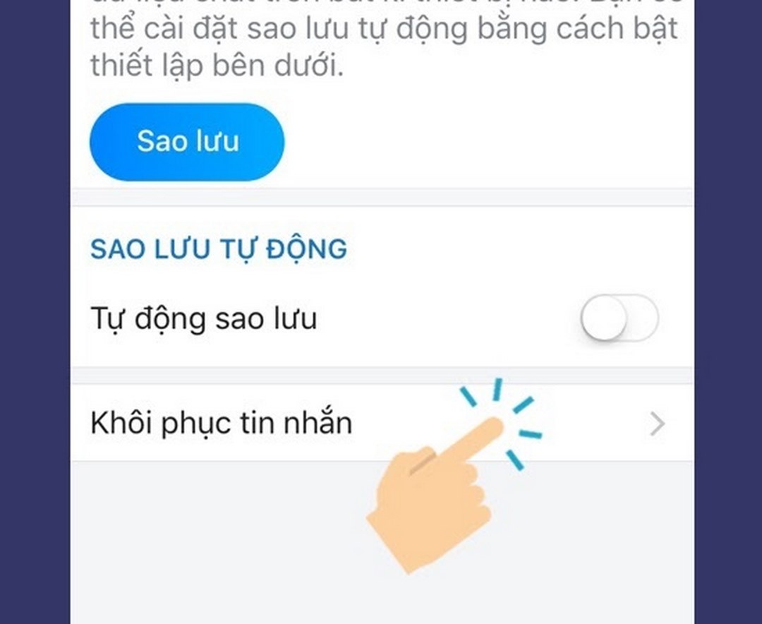 Cách Khôi Phục Tin Nhắn Zalo Trên Điện Thoại Android