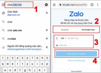 Hướng dẫn Đăng nhập Zalo trên Điện Thoại bằng Trình Duyệt Web Cách thức đăng nhập Zalo trên điện thoại bằng trình duyệt web
